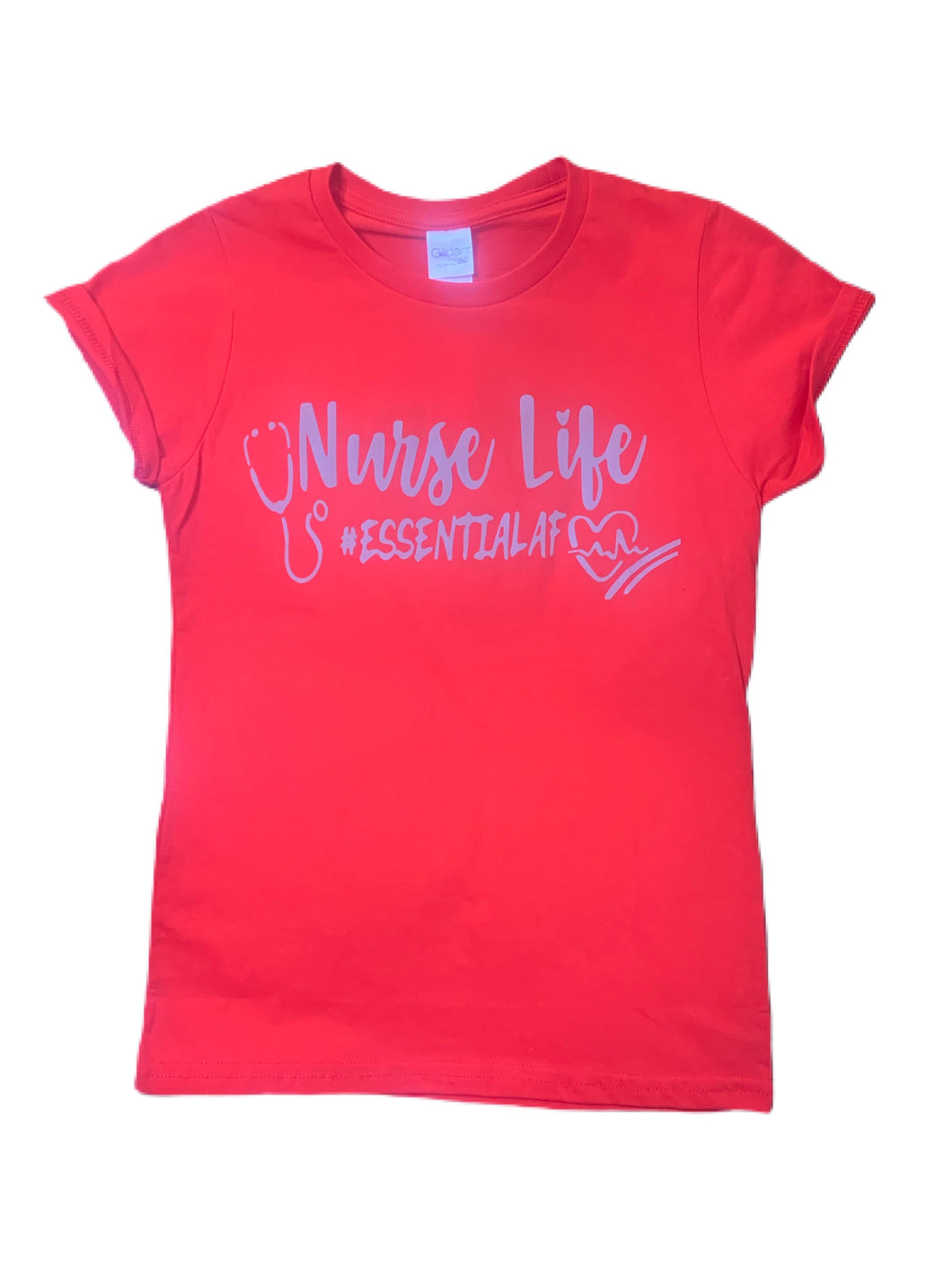 Short Sleeve Reflective Nurse Life Shirt