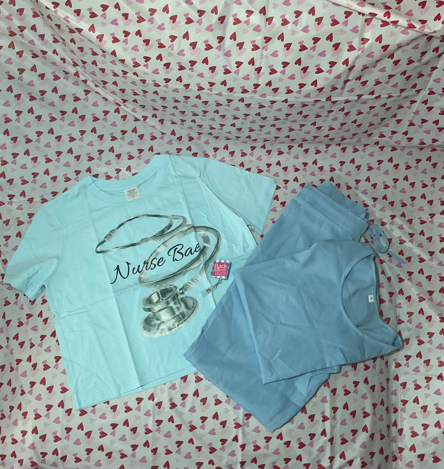 Nurse Bae Tee & Scrub Set