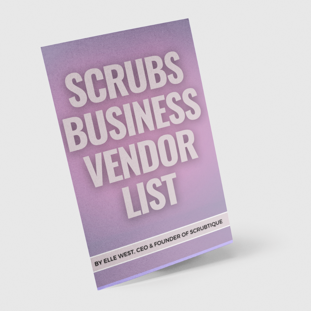 Scrubs Vendor List