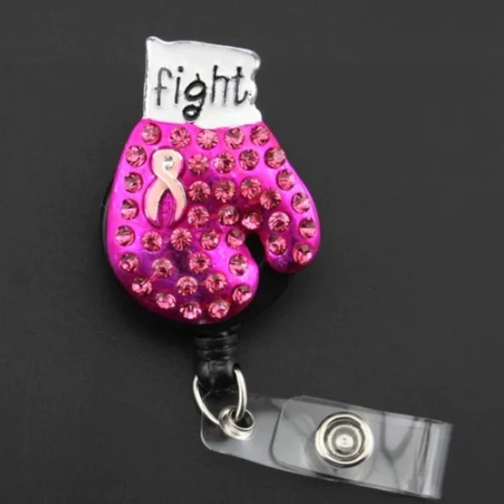 Boxing Gloves Badge Clip