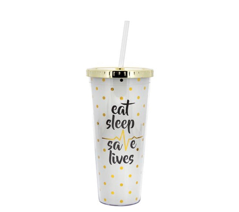 Eat, Sleep, Save Lives Cup