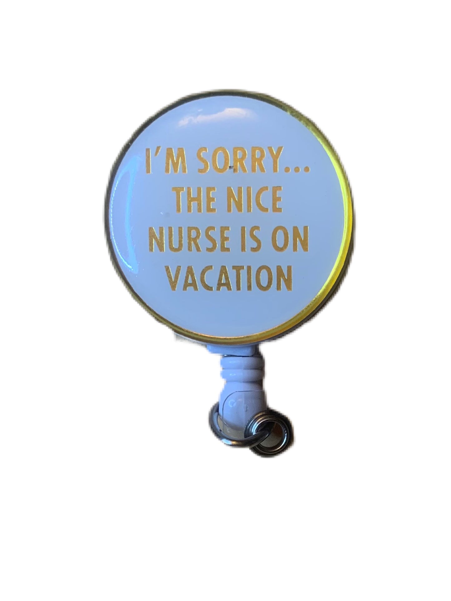 Nurse Retractable Badge Clip