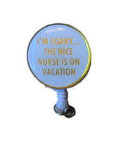 Load image into Gallery viewer, Nurse Retractable Badge Clip
