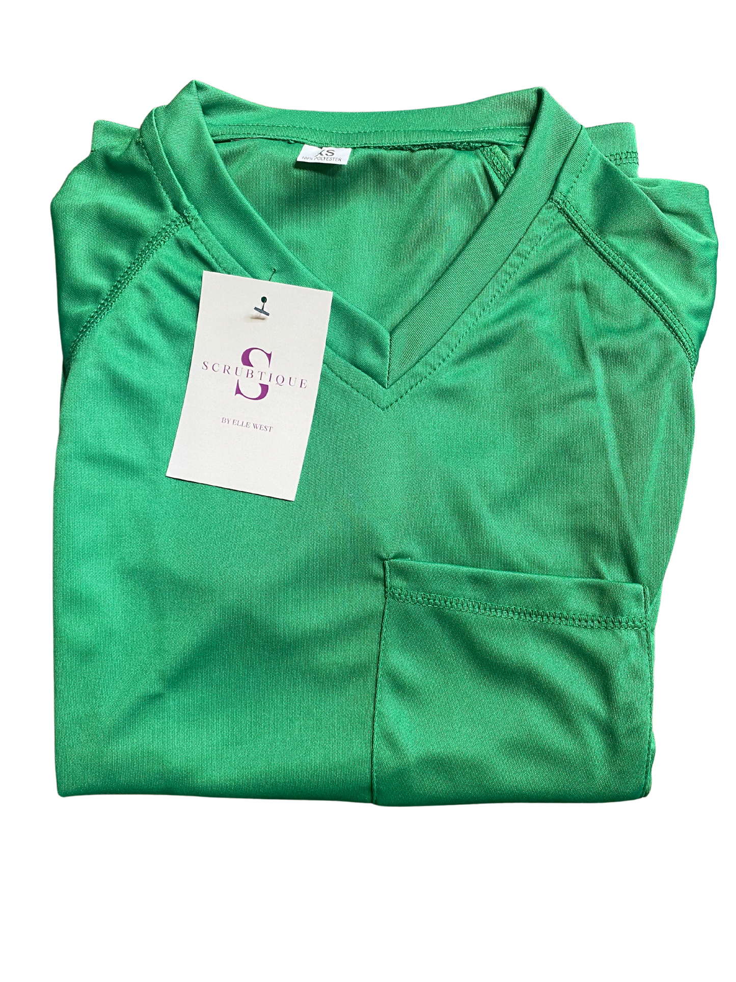 Poly Jogger Scrub Set